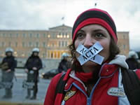 acta athens-protests