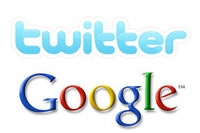 Google and Twitter